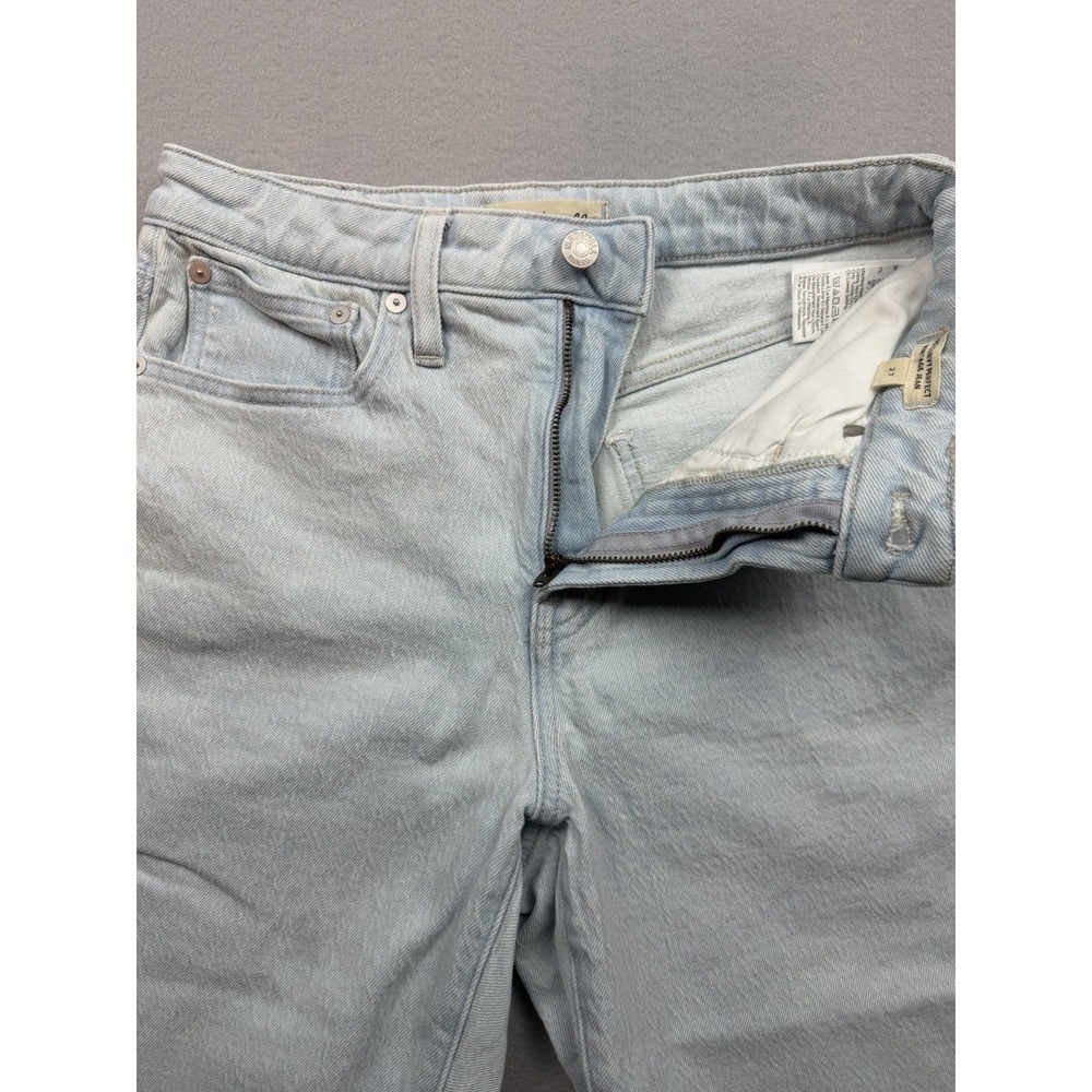 Madewell The Curvy Perfect Vintage Jean Light Wash Denim Size 27 - Picture 8 of 16